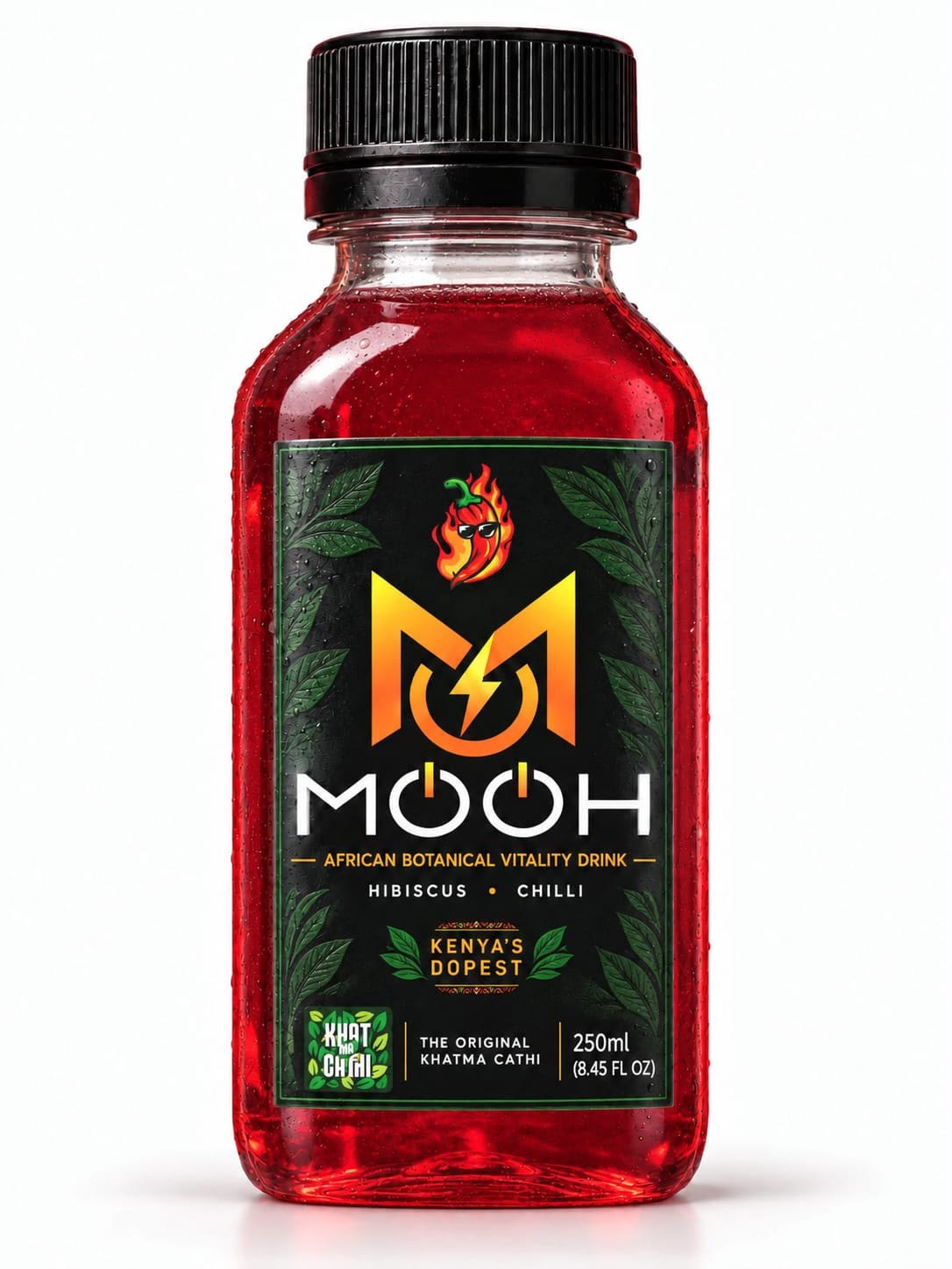 MOOH Hibiscus & Chilli 250ml bottle