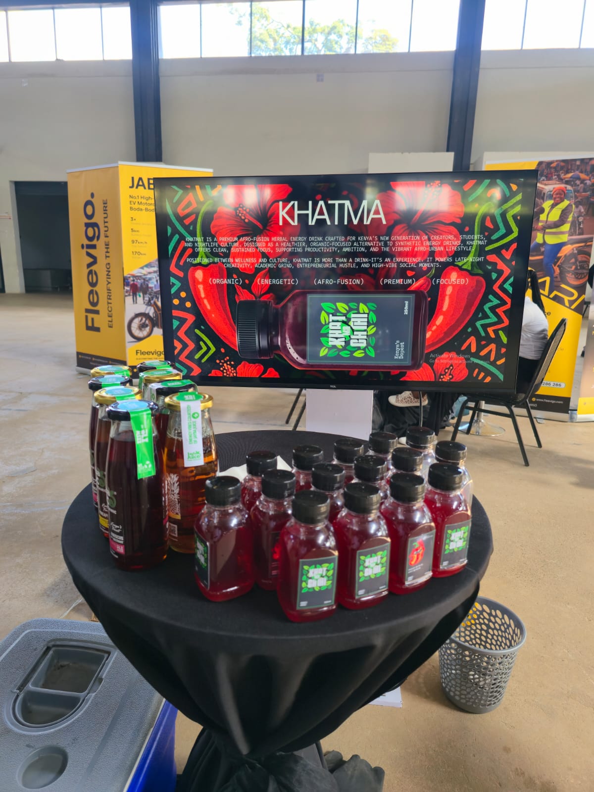 Khatma at the trade expo