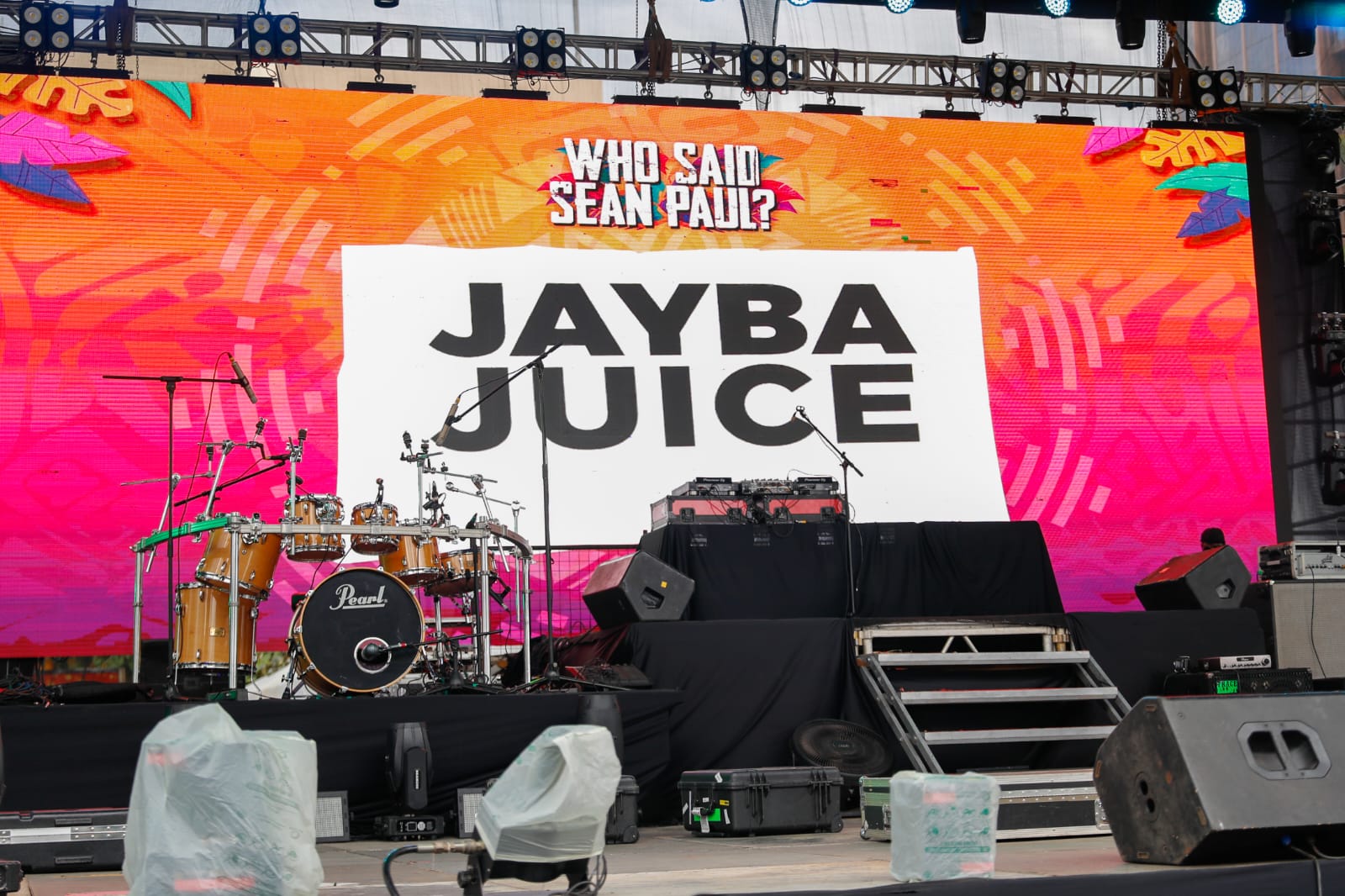 Who Said Sean Paul? — Jayba on the main stage